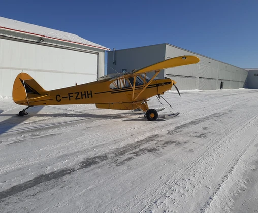 pose de skis sur aeronef par AIR MECANIC