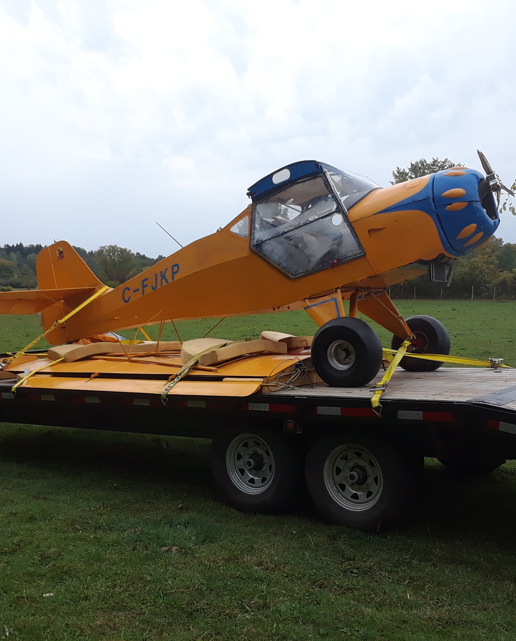 recuperation et transport d'aeronef AIR MECANIC